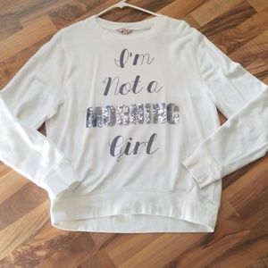 Juicy Couture I'm not a morning girl sweatshirt